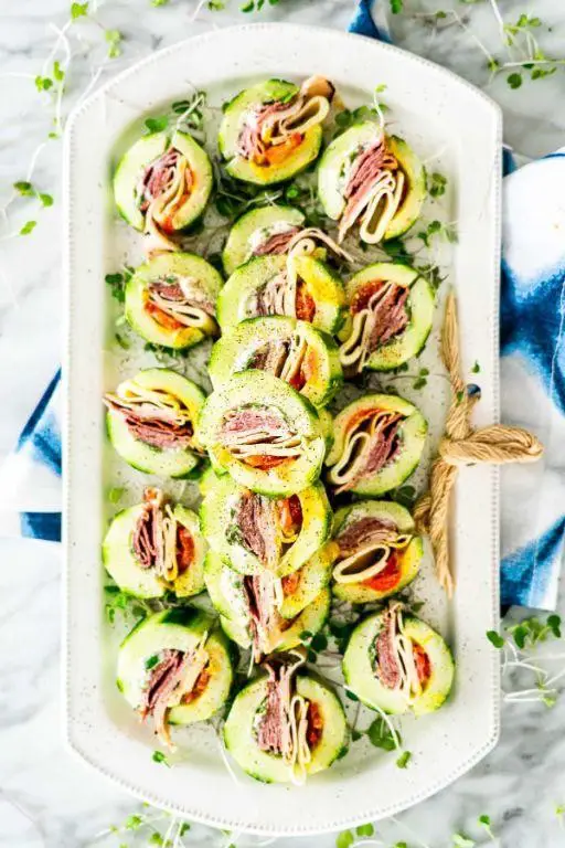 Cucumber Keto Sandwiches