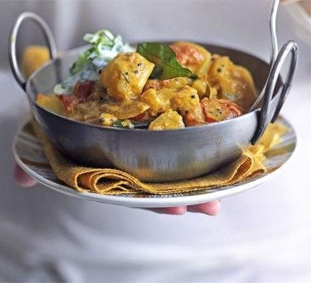 Cucumber and Potato Curry