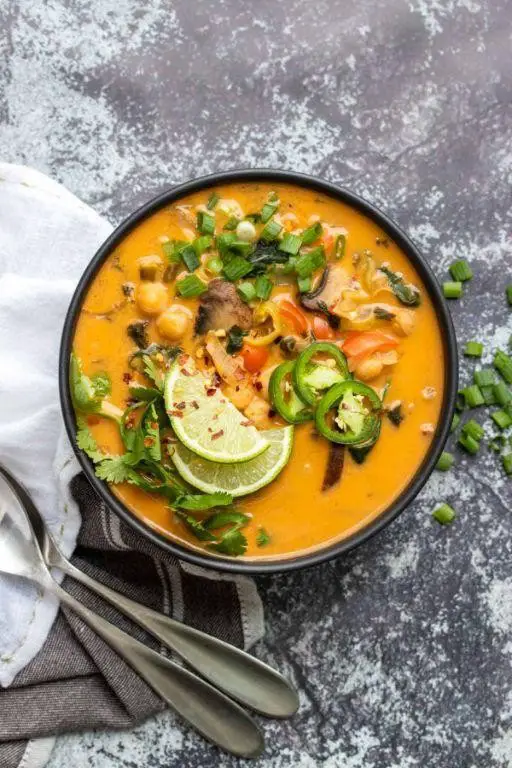 Curried Coconut Vegetable Soup