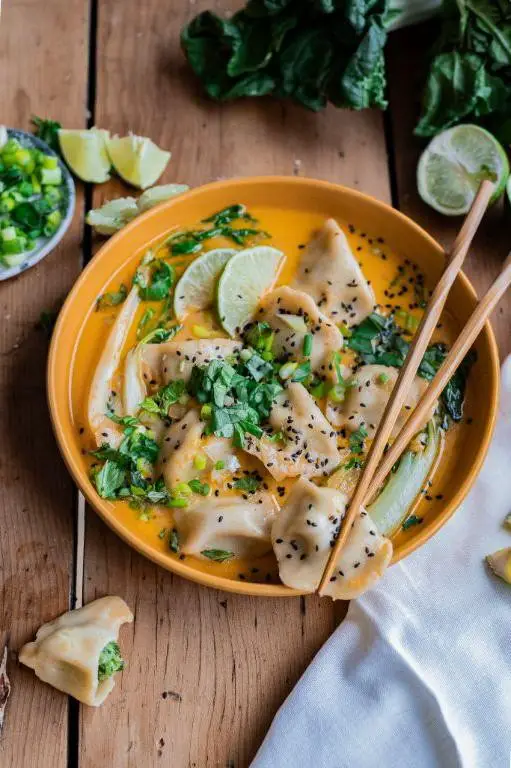 Curry Flavored Dumplings