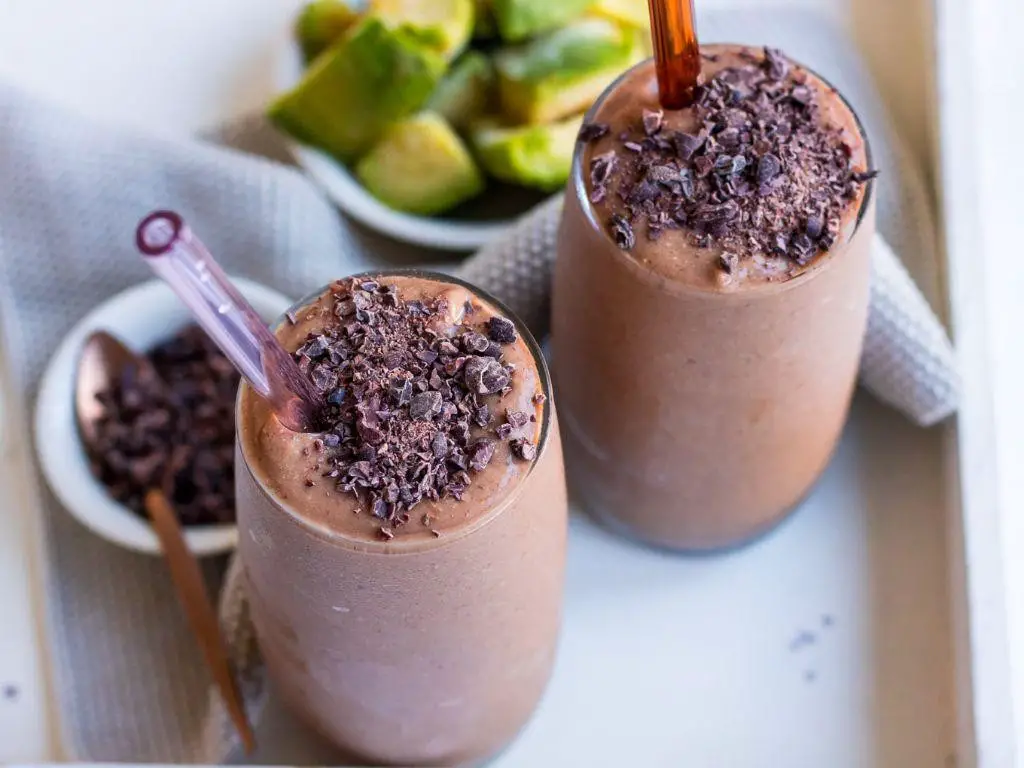 Dark Chocolate Avocado Smoothie