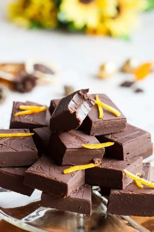 Dark Chocolate Orange Fudge