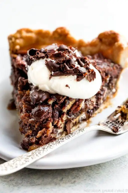 Dark Chocolate Pecan Pie