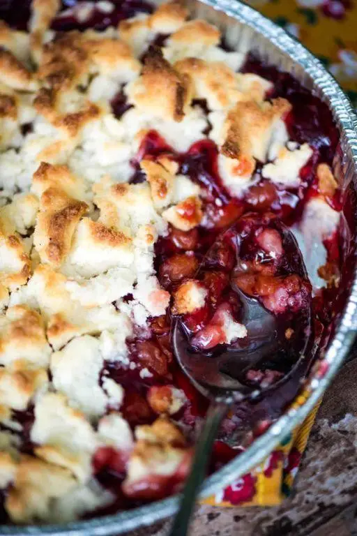 Dutch Oven Cherry Pie