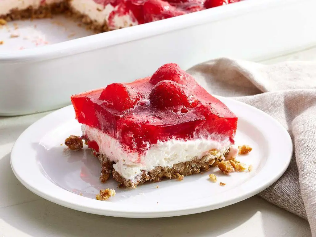 Eagle Brand Strawberry Pretzel Salad