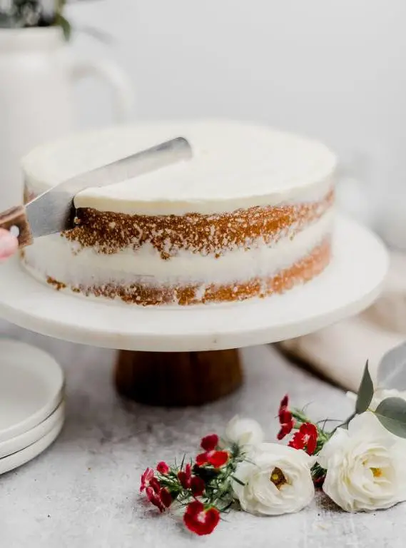 Earl Grey and Rose Cake
