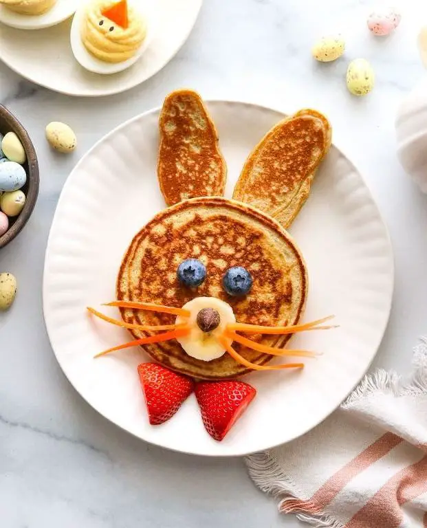 Easter Bunny Pancakes
