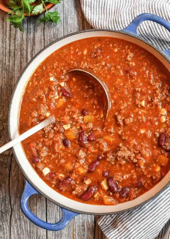 Easy Beef Chili