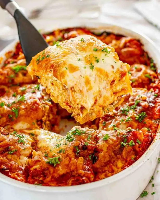 Easy Beef Lasagna