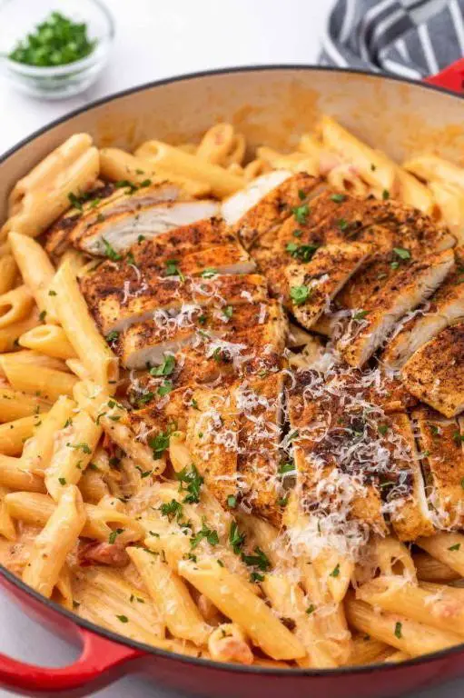 Easy Cajun Chicken Pasta