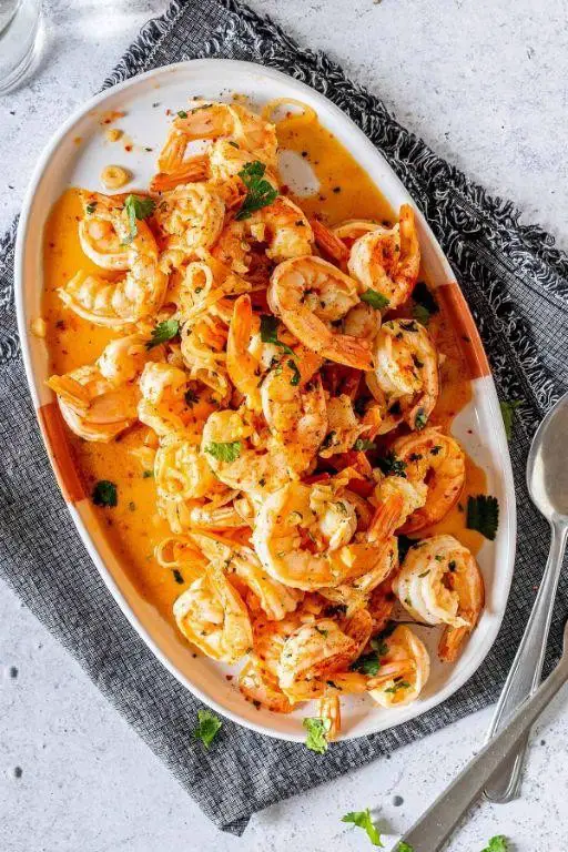 Easy Keto Shrimp Scampi