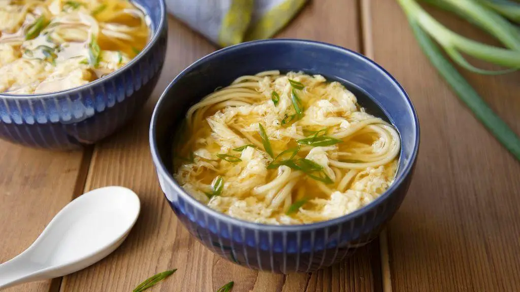 Egg Drop Noodle Soup