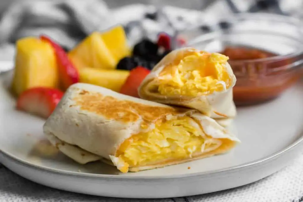 Egg and Cheese Breakfast Burrito