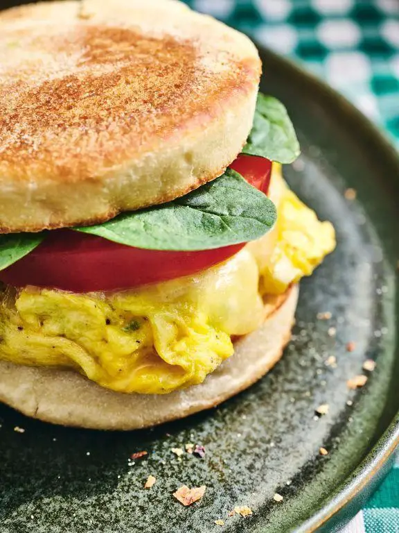 Egg and Cheese Breakfast Sandwich