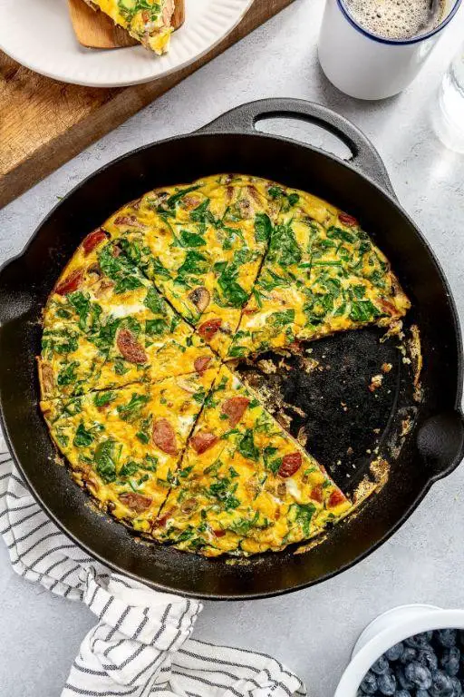 Egg and Turkey Sausage Skillet