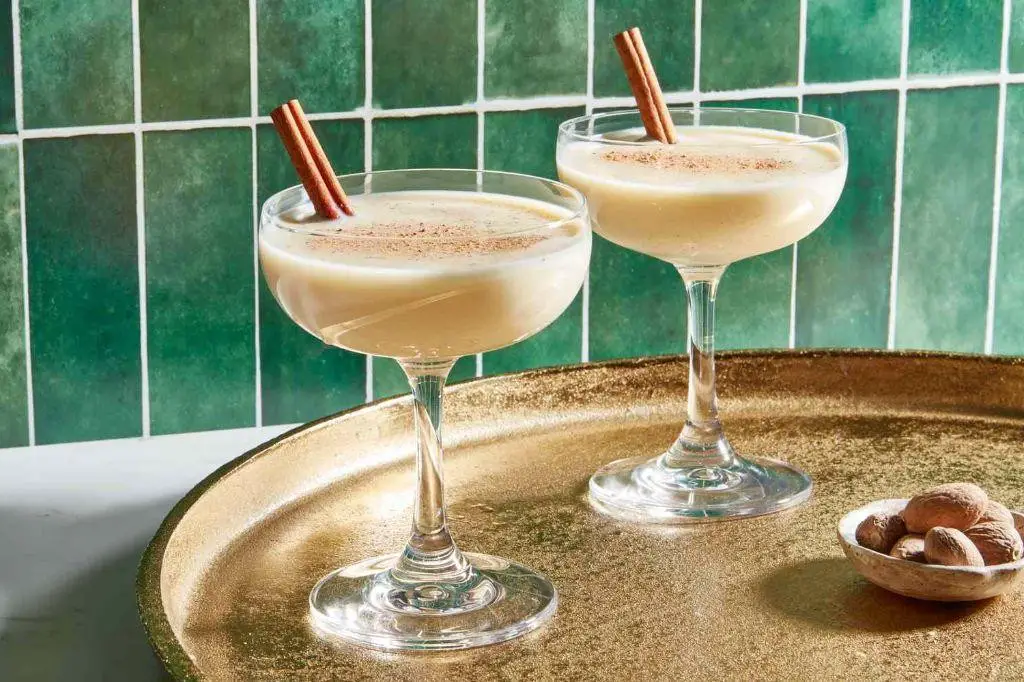Eggnog Martini