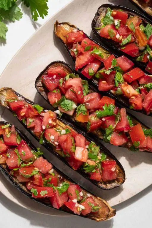Eggplant Bruschetta