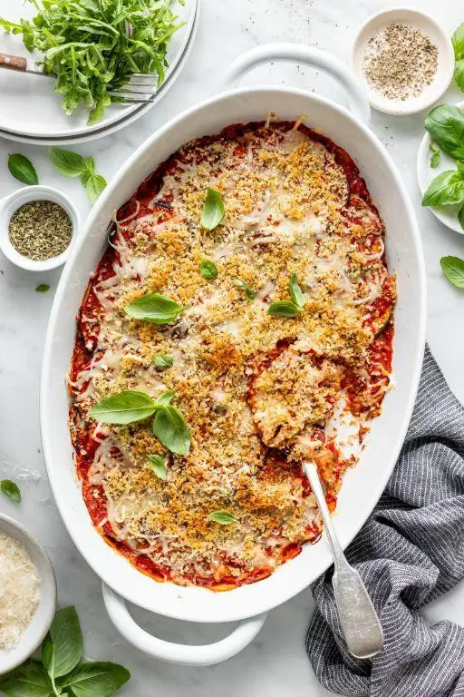 Eggplant Parmesan Casserole