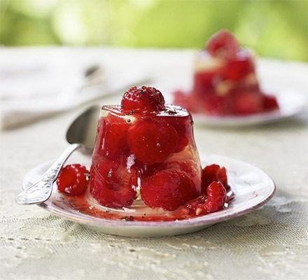 Elderflower and Raspberry Jelly