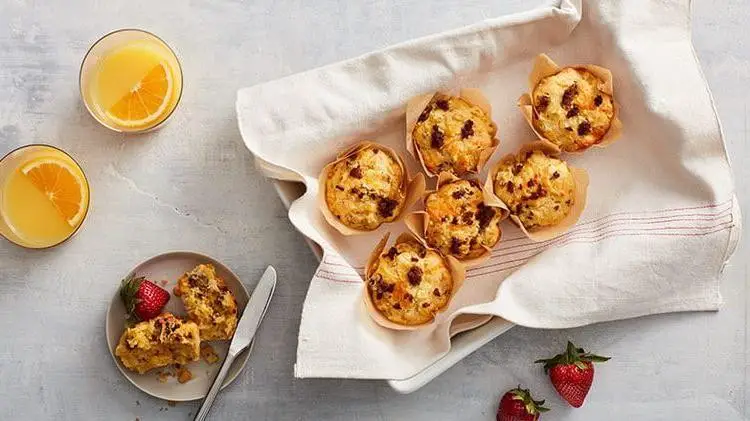 Elk Sausage Cornbread Muffins