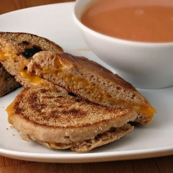 English Muffin Grilled Cheese