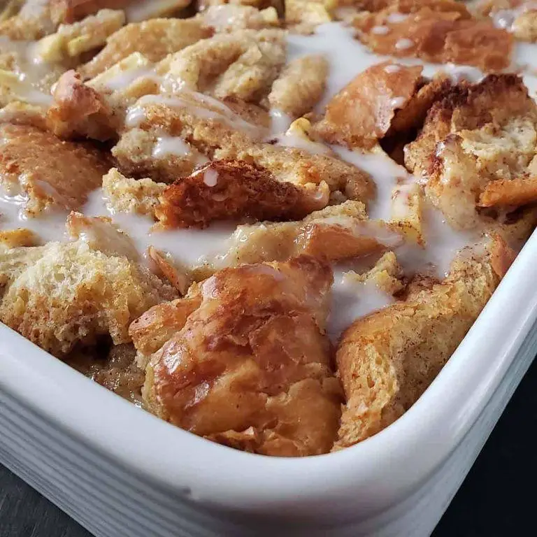 Evaporated Milk Bread Pudding