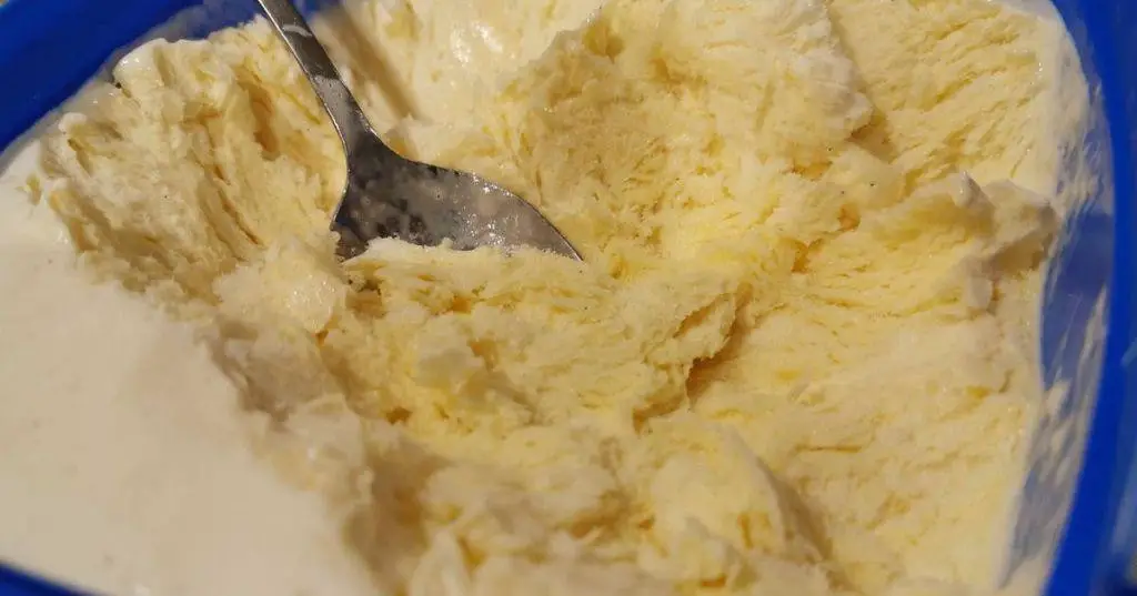 Evaporated Milk Ice Cream