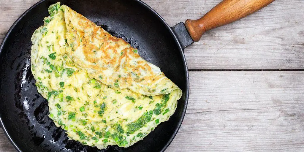 Farmers Market Fresh Herb Omelette