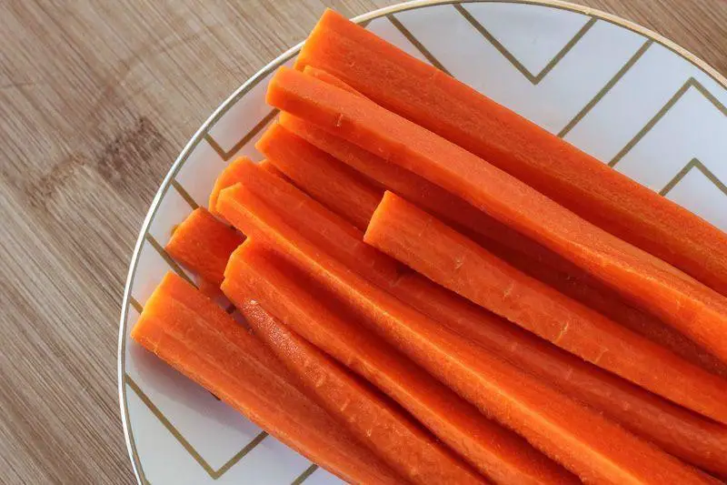 Fermented Carrot Sticks with Ginger