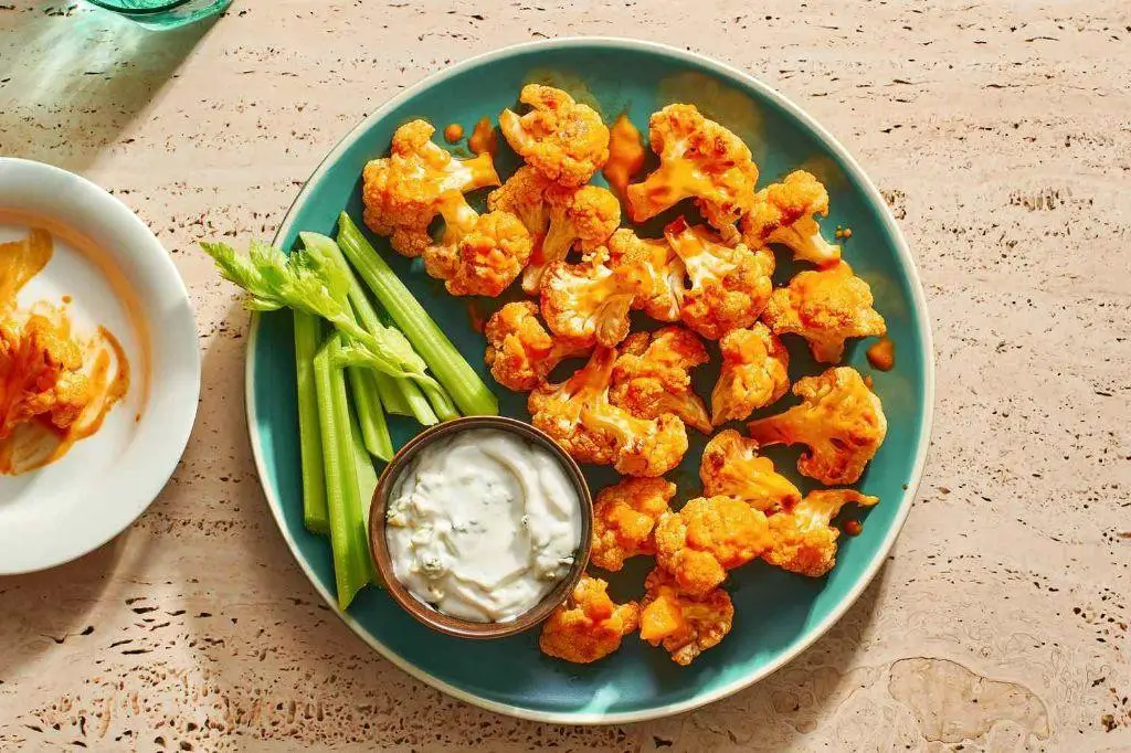 Fiery Buffalo Cauliflower Bites