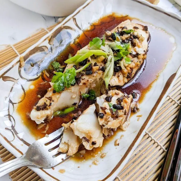 Fish with Black Bean Sauce