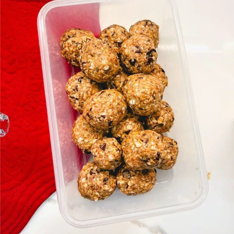 Flax Meal Energy Balls