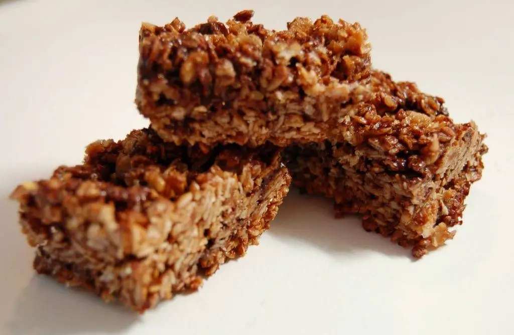 Flax Meal Granola Bars