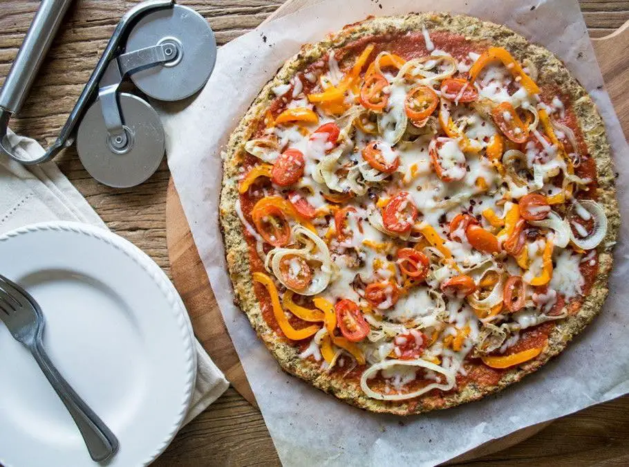 Flax Meal Pizza Crust