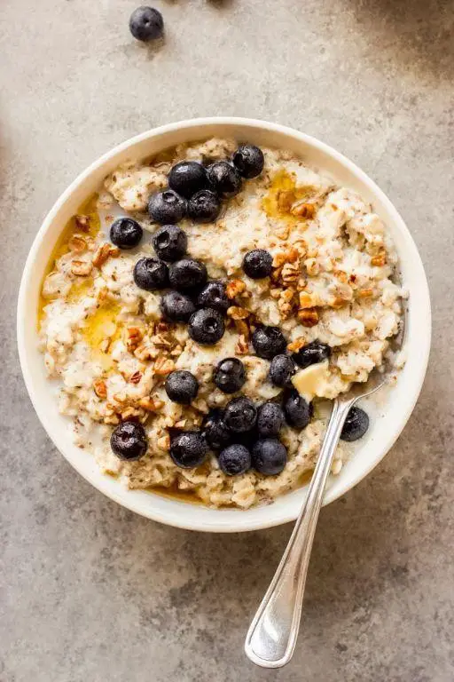Flax Meal Porridge with Nuts and Honey