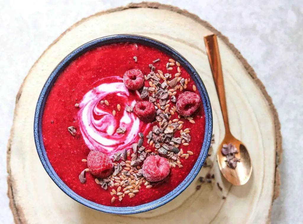 Flax Meal Smoothie Bowl