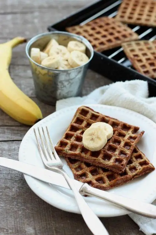 Flax Meal Waffles