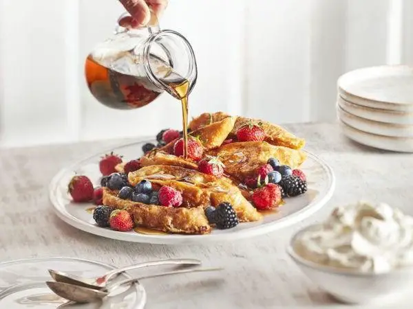 French Toast with Maple Syrup