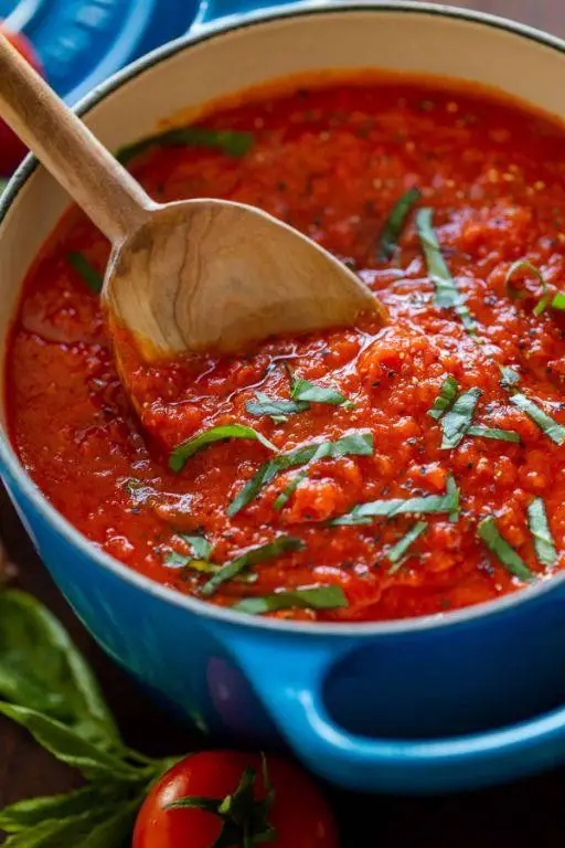 Fresh Marinara Pizza Sauce