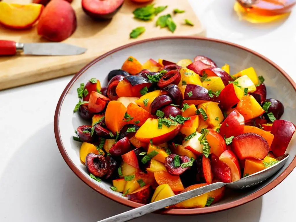 Fruit Salad with Mint