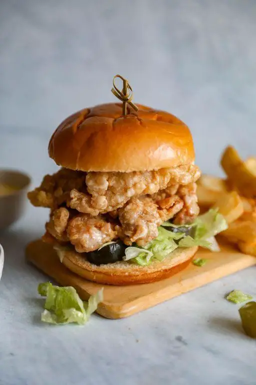 Garlic Butter Chicken Burger