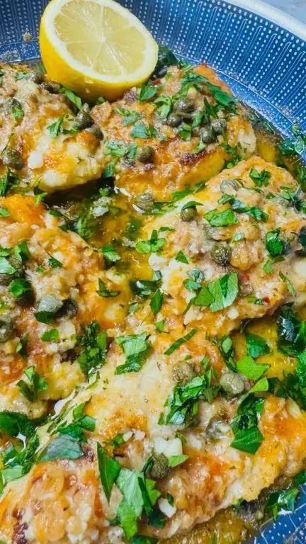 Garlic Butter Mediterranean Cod