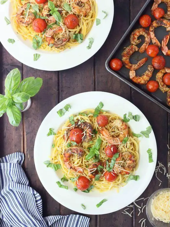 Garlic Butter Royal Red Shrimp Pasta