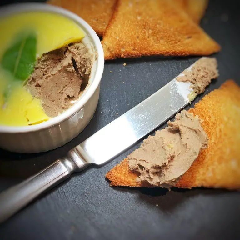 Garlic Infused Chicken Liver Pate