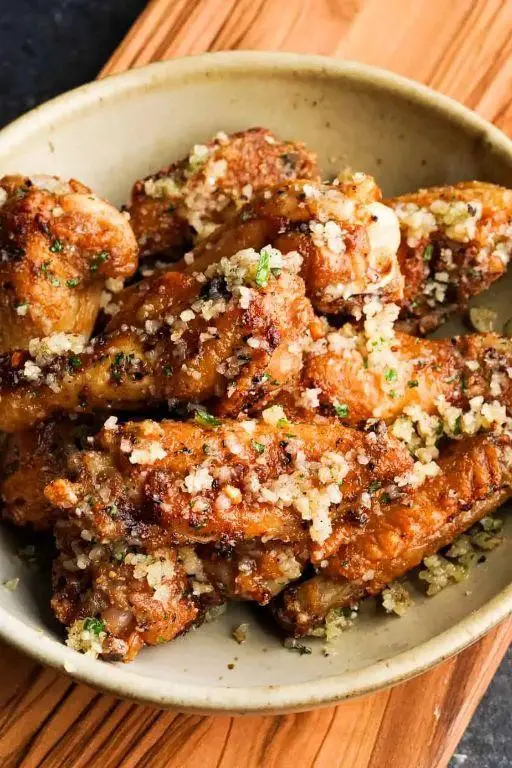 Garlic Parmesan Air Fryer Chicken