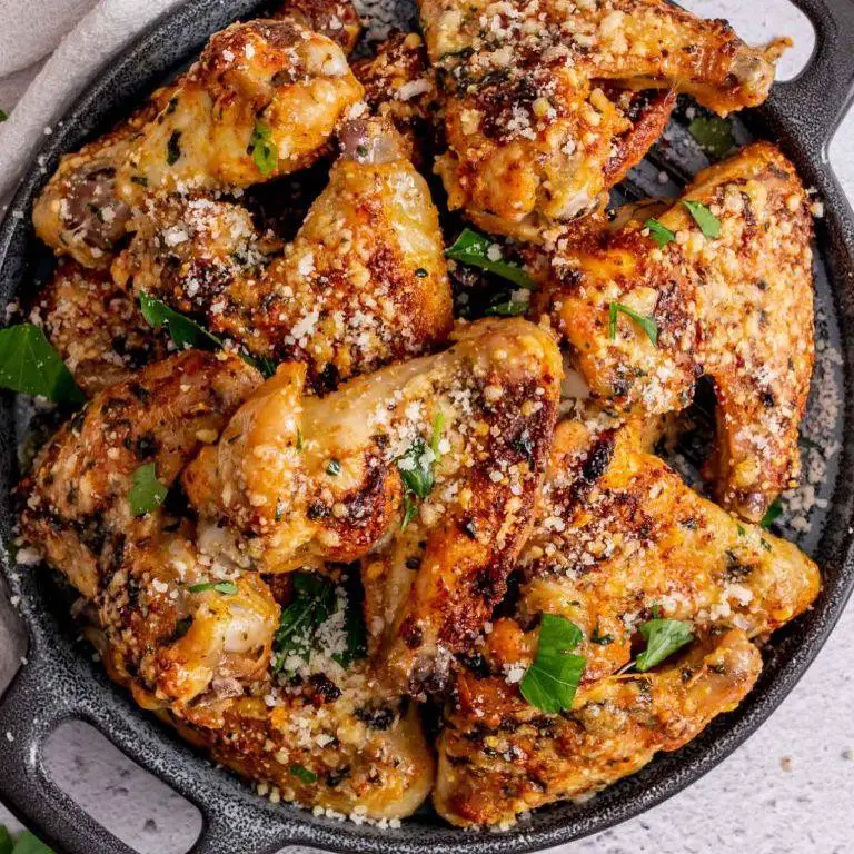 Garlic Parmesan Chicken Wing Marinade