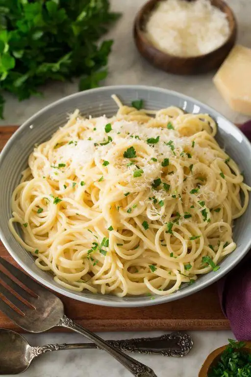 Garlic Parmesan Pasta