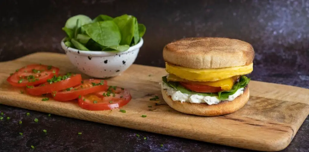 Garlic and Herb English Muffin