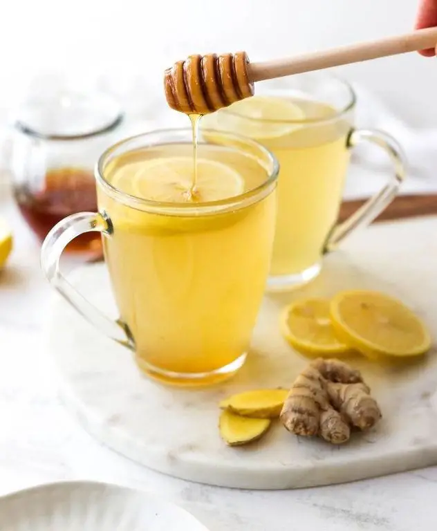 Ginger Lemon Honey Tea