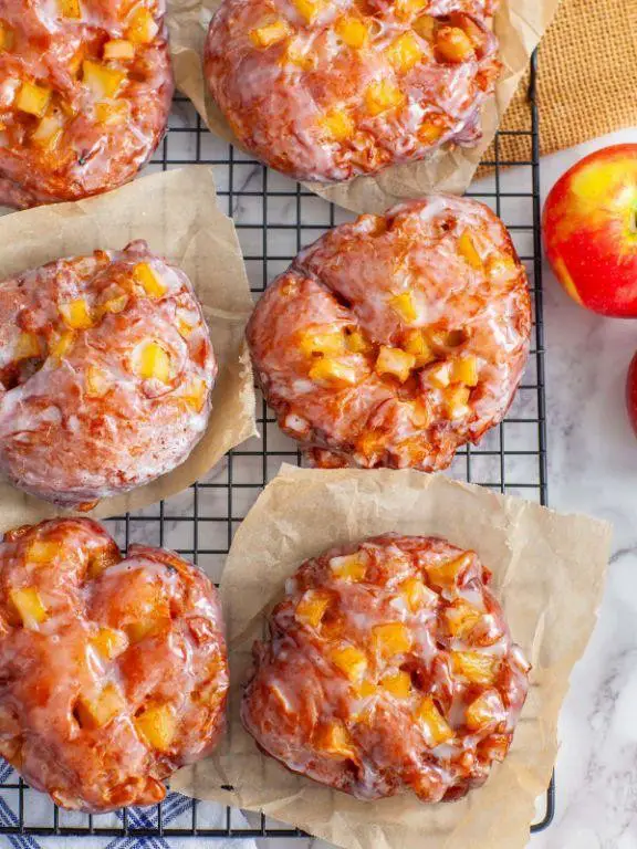 Glazed Apple Fritters